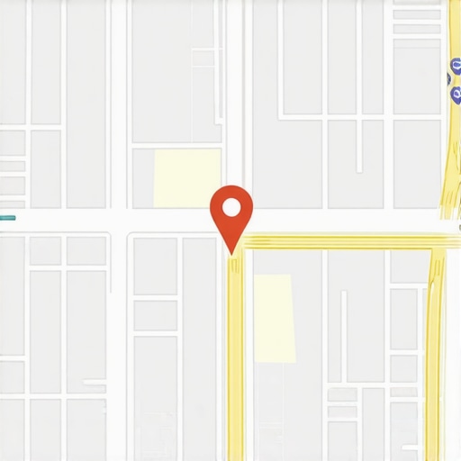 Advanced Geospatial Data Analysis for Local SEO Map with business locations and data overlays for SEO optimization