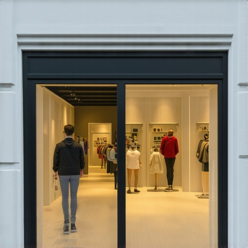 Augmented Reality Virtual Tour for Local Business AR virtual tour interface showcasing a retail store for Google Maps