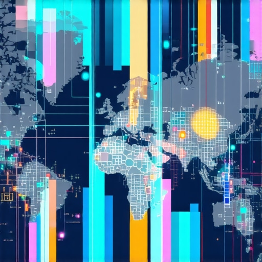 Future of Local Search Optimization 2024 Digital map with voice search and analytics icons