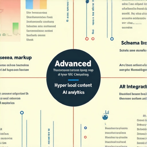 Infographic showcasing cutting-edge local SEO tactics for map domination in 2025.