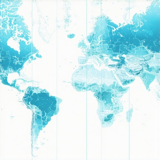 A detailed map visualization showcasing geospatial AI analytics for local business optimization