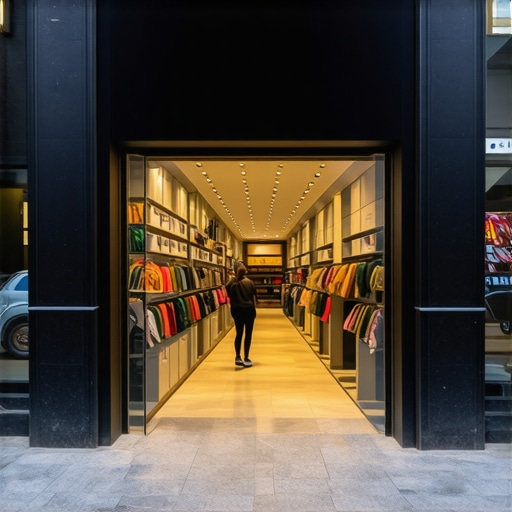 Virtual AR walkthrough of a local shop enabling online customer engagement