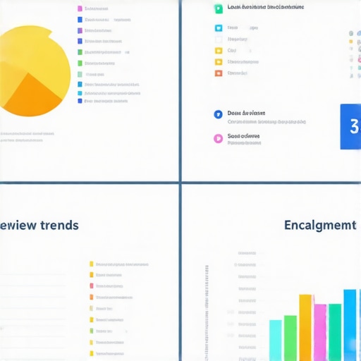 Infographic illustrating review volume, sentiment, and recency trends in local SEO