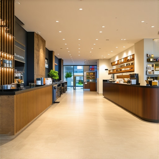 360-degree virtual tour of a retail store interior