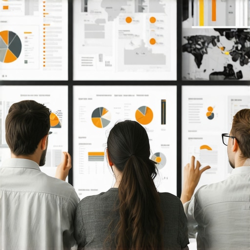 Team of digital marketers collaborating on local SEO and map optimization