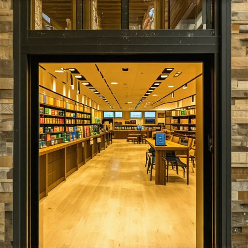 Virtual tour showcasing a local storefront with interactive features to boost map rankings.