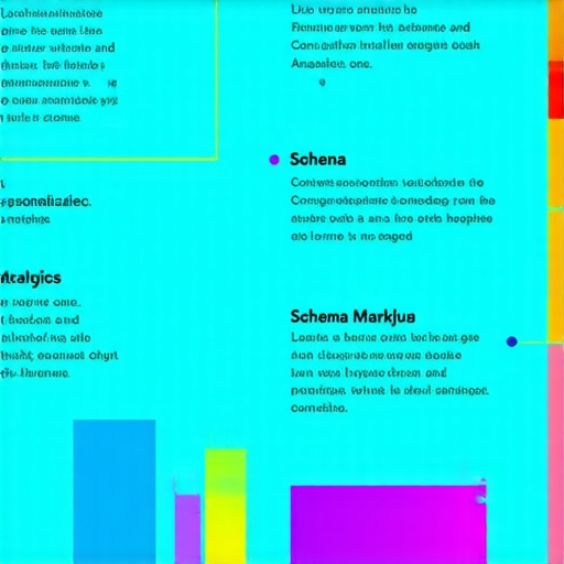 Infographic showcasing strategies for hyper-localized content and schema markup in local SEO.