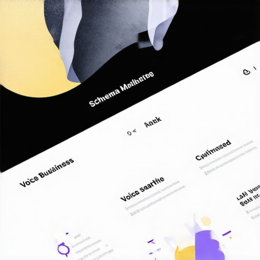 Optimized Local Business Site with AI Insights Screenshot of a local business website optimized with schema and voice search features.