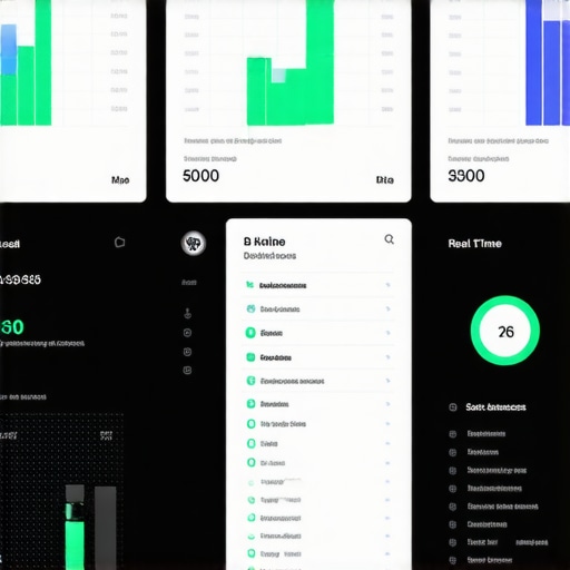 Screenshot of a digital marketing dashboard showcasing local SEO analytics