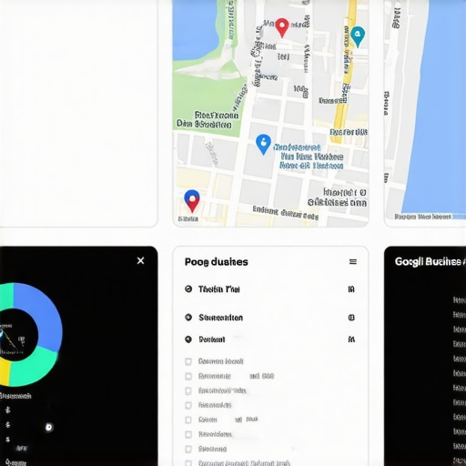 Screenshot of a comprehensive local SEO analytics platform