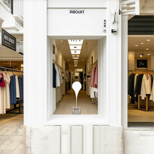 AR overlay displaying local business info in a city environment.