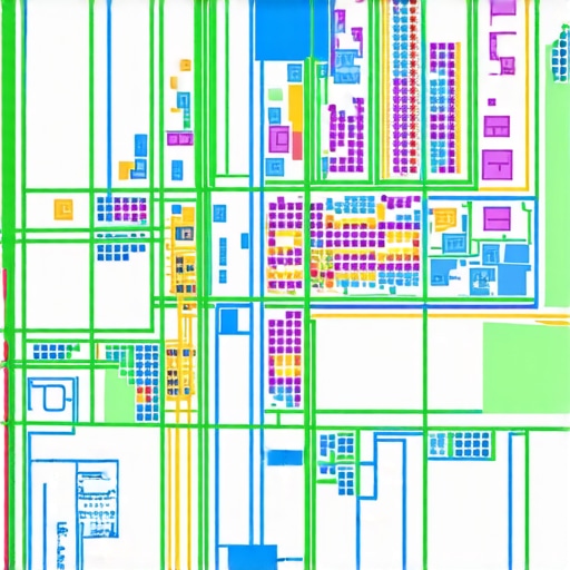 Map with highlighted neighborhood clusters for personalized marketing strategies.