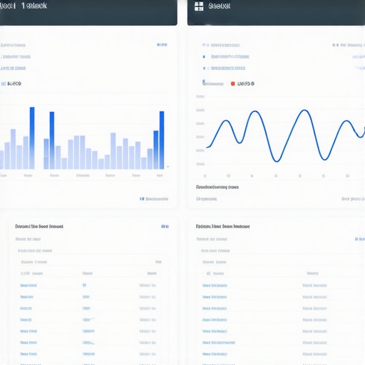 Graph and metrics showing local SEO and social engagement analysis.